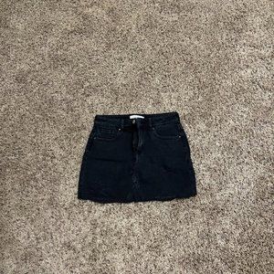Mini Jean Skirt